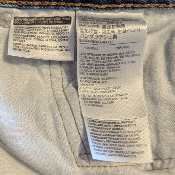 Vintage Levi’s 505 Straight Leg Jeans – W34 L29 - Picture 8 of 8